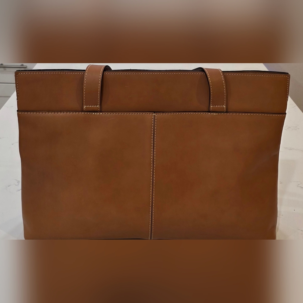 Patricia Nash 100% Leather Bag Hazelnut - Picture 8 of 16